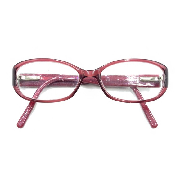 Coach Baila 2034 Pink Transparent Oval Eyeglasses Frames 50-15 135 Designer - Picture 12 of 12